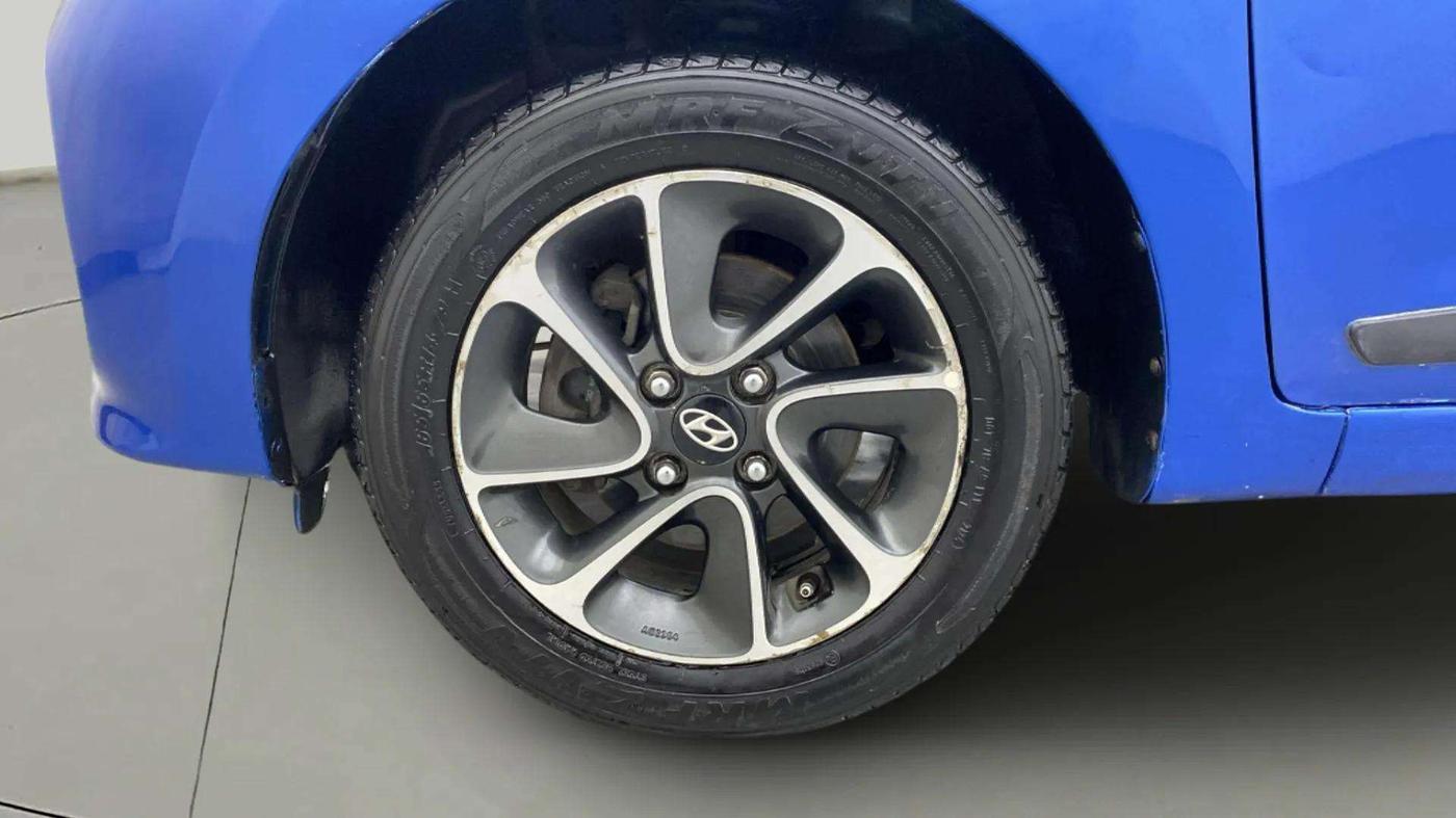 2018 Hyundai Grand i10 ASTA 1.2 KAPPA VTVT, Petrol, Manual, 66,902 km, Left Front Wheel