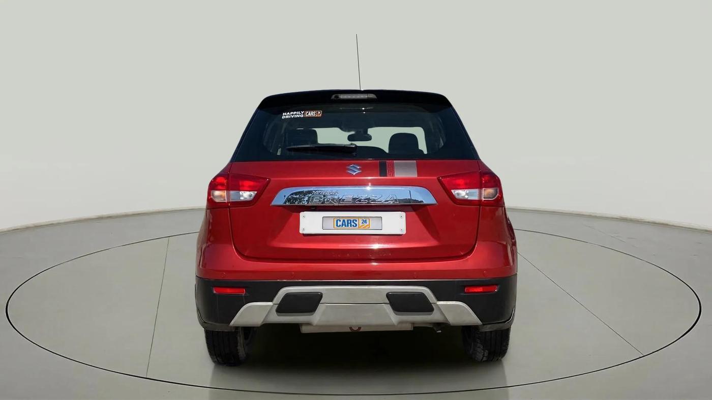 2018 Maruti Vitara Brezza ZDI PLUS AT DUAL TONE, Diesel, Automatic, 41,236 km, Back/Rear