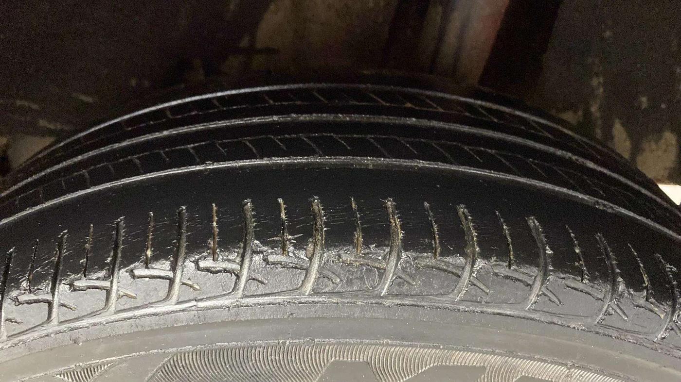 2017 Maruti Baleno DELTA PETROL 1.2, Petrol, Manual, 18,280 km, Left Rear Tyre Tread