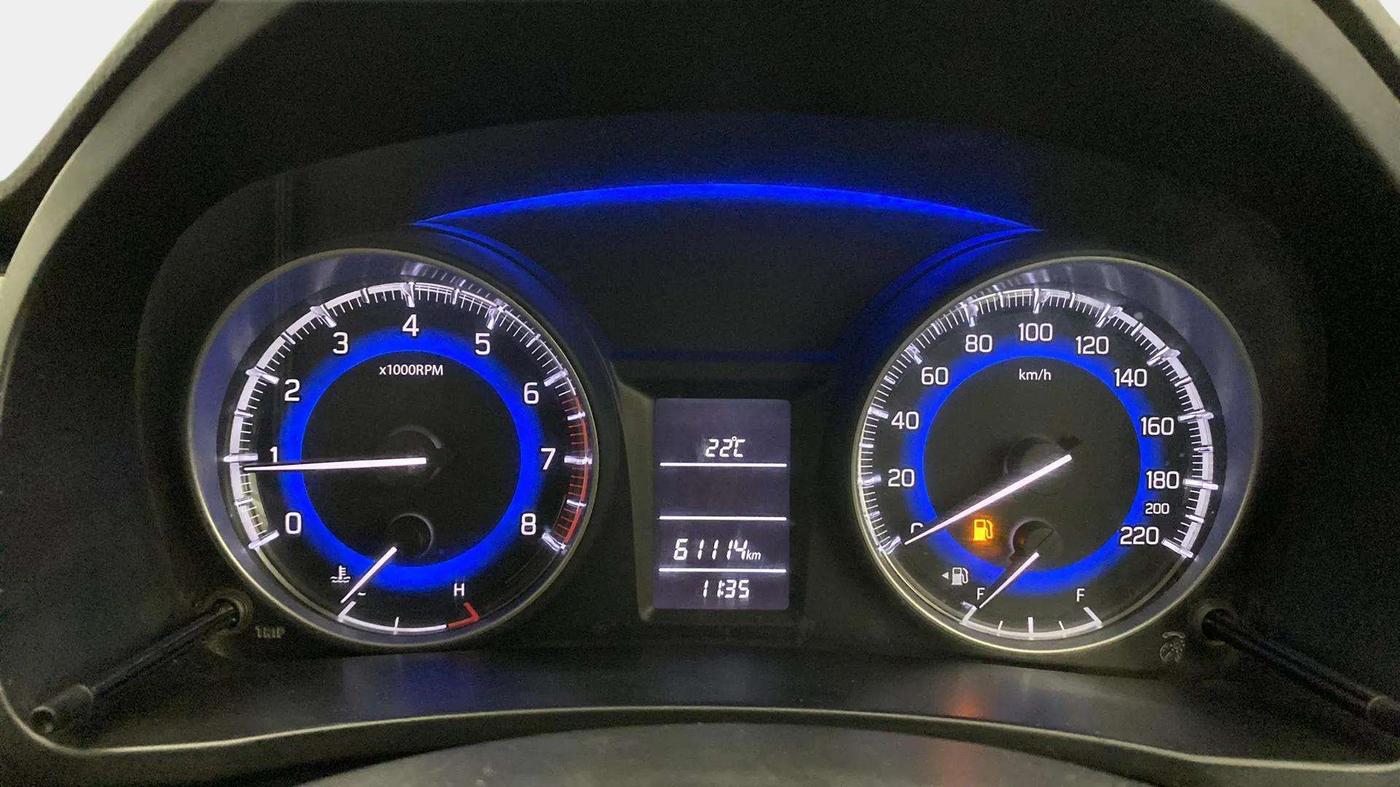 2017 Maruti Baleno DELTA PETROL 1.2, Petrol, Manual, 18,280 km, Odometer Image