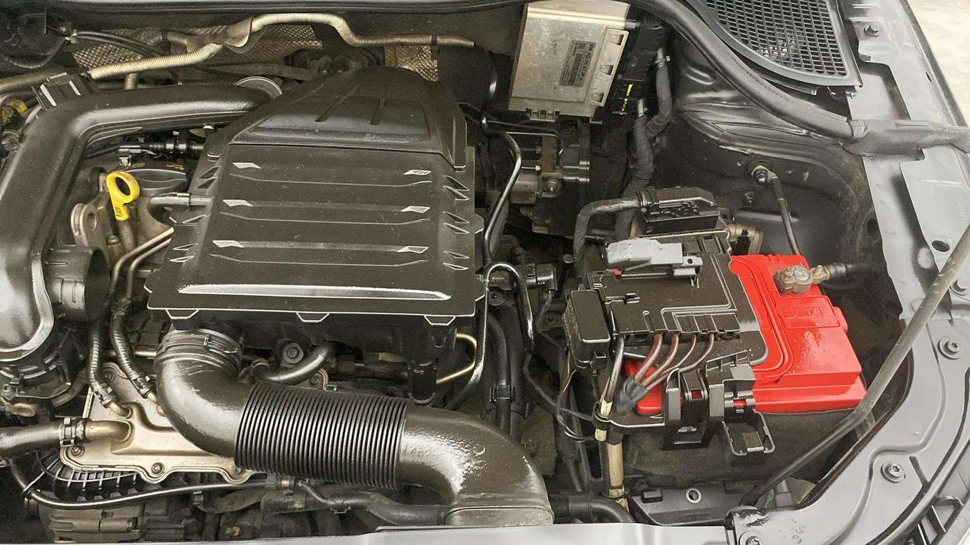 2021 Skoda Rapid STYLE AT TSI, Petrol, Automatic, 38,257 km, Engine View - Left