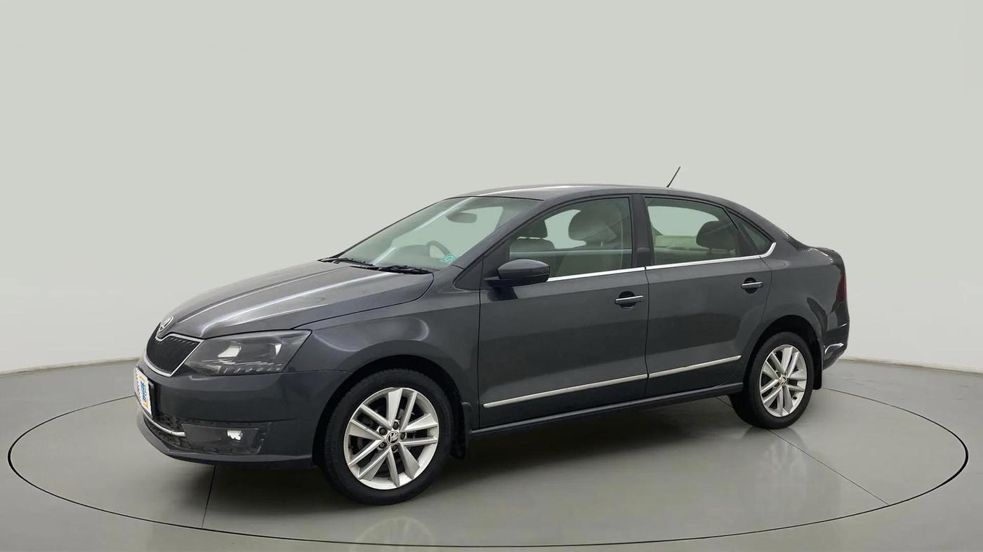2021 Skoda Rapid STYLE AT TSI, Petrol, Automatic, 38,257 km, Left Front Diagonal