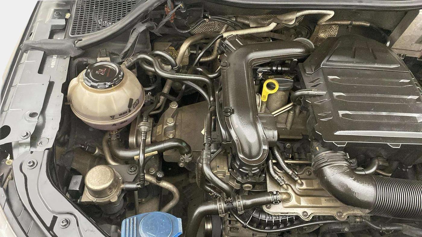 2021 Skoda Rapid STYLE AT TSI, Petrol, Automatic, 38,257 km, Engine View - Right