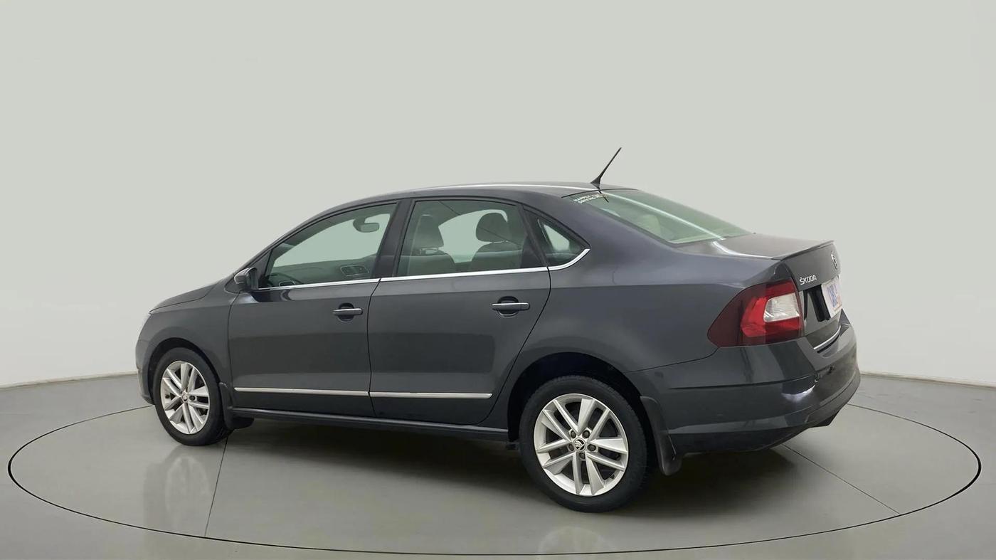 2021 Skoda Rapid STYLE AT TSI, Petrol, Automatic, 38,257 km, Left Back Diagonal