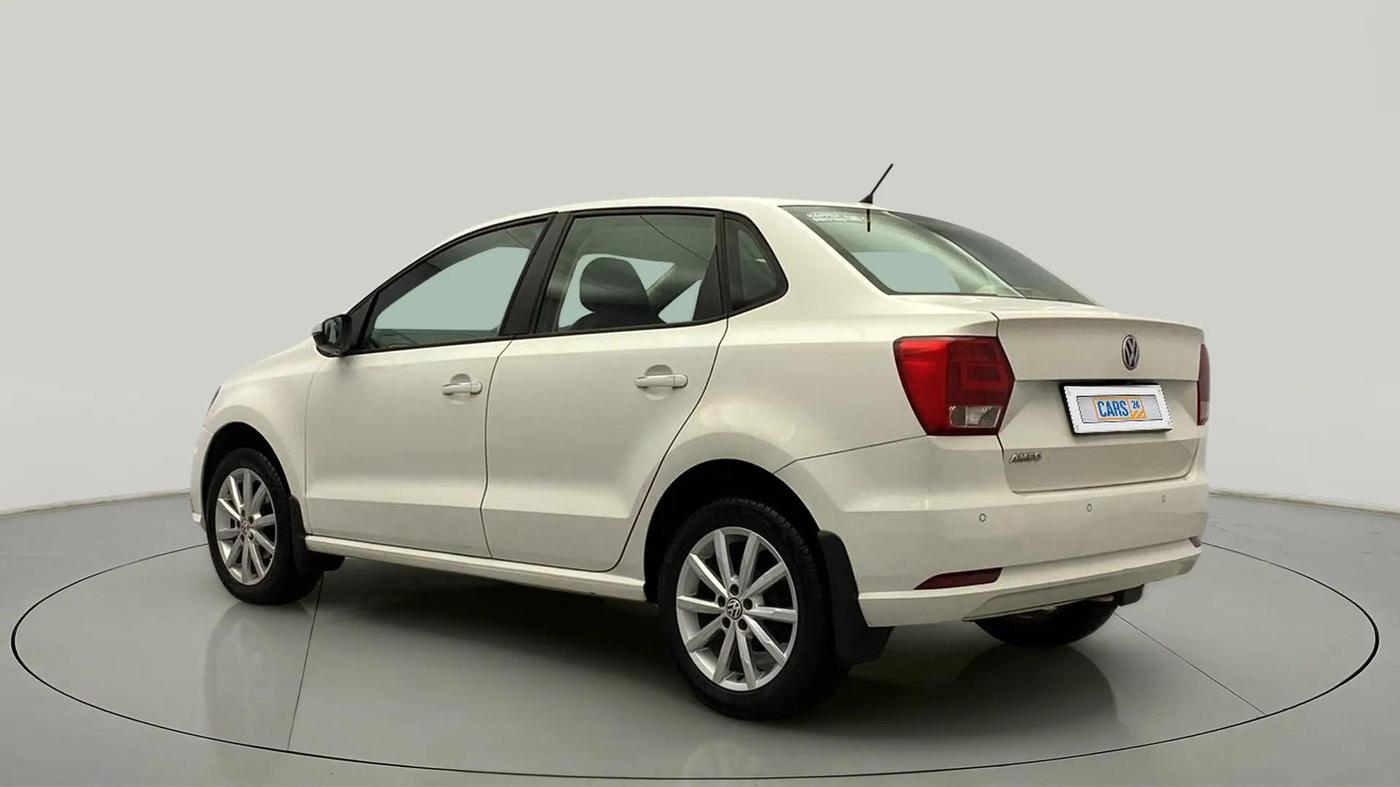 2017 Volkswagen Ameo HIGHLINE1.2L PLUS 16 ALLOY, Petrol, Manual, 78,876 km, Left Back Diagonal