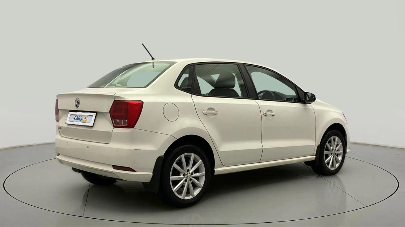 2017 Volkswagen Ameo HIGHLINE1.2L PLUS 16 ALLOY, Petrol, Manual, 78,876 km, Right Back Diagonal