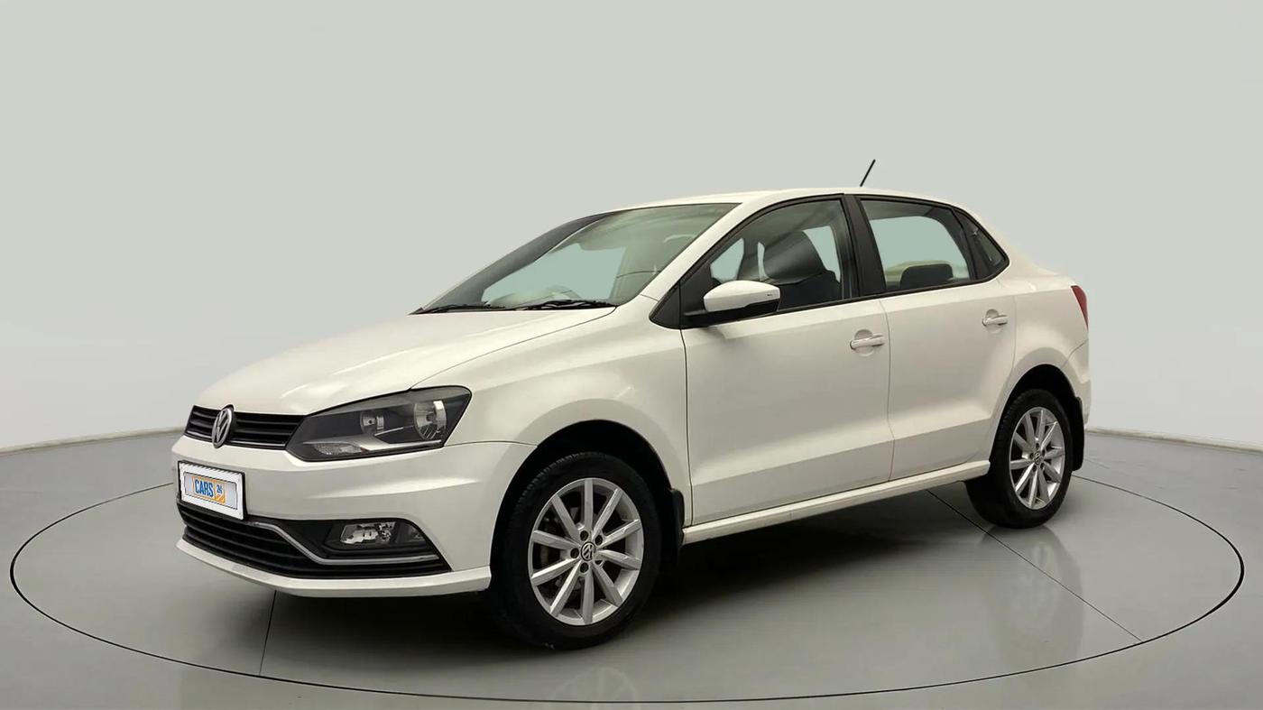 2017 Volkswagen Ameo HIGHLINE1.2L PLUS 16 ALLOY, Petrol, Manual, 78,876 km, Left Front Diagonal