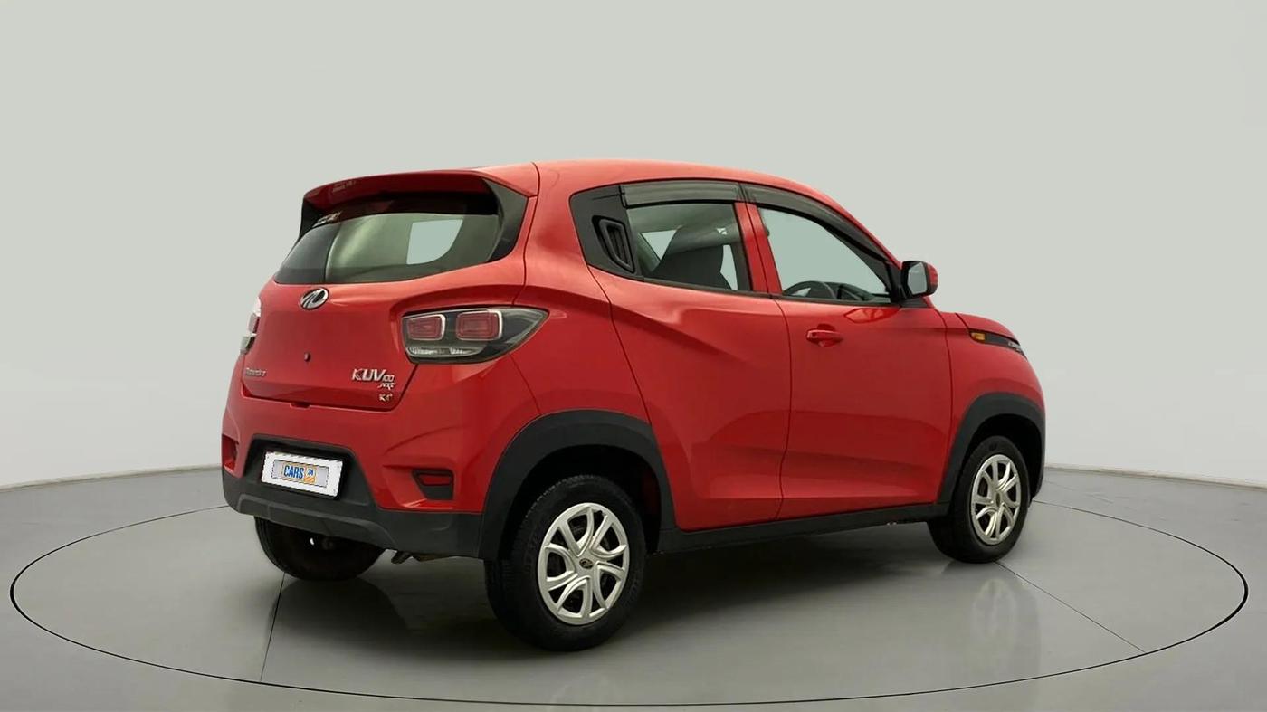 2018 Mahindra KUV 100 NXT K4+ P 6 STR, Petrol, Manual, 30,011 km, Right Back Diagonal