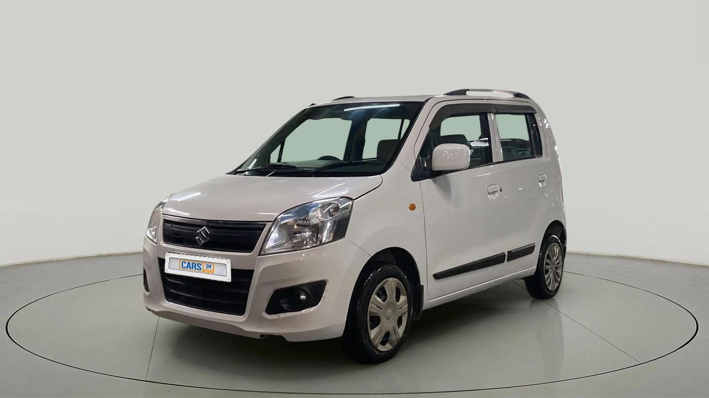 2013 Maruti Wagon R 1.0 VXI, Petrol, Manual, 52,805 km, Left Front Diagonal