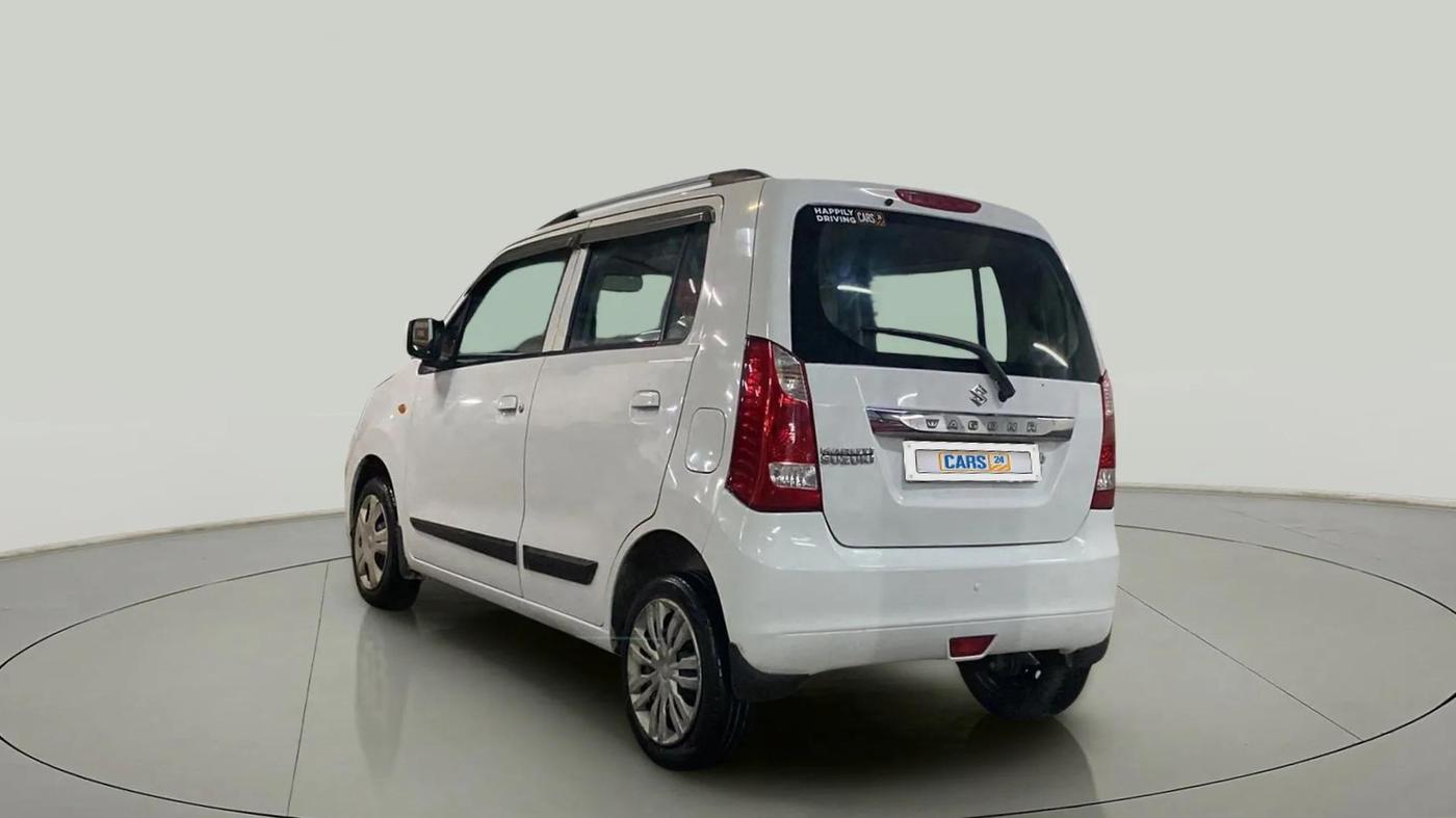 2013 Maruti Wagon R 1.0 VXI, Petrol, Manual, 52,805 km, Left Back Diagonal