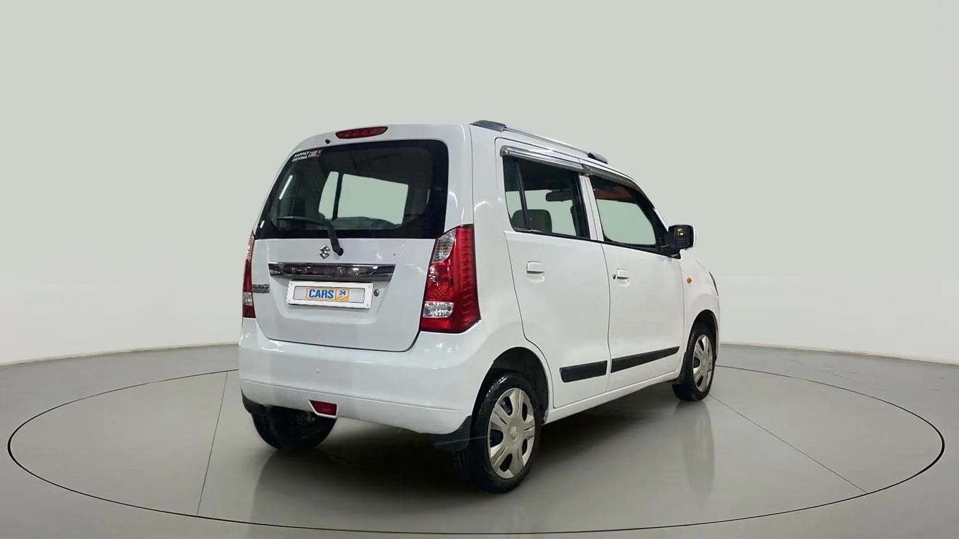 2013 Maruti Wagon R 1.0 VXI, Petrol, Manual, 52,805 km, Right Back Diagonal