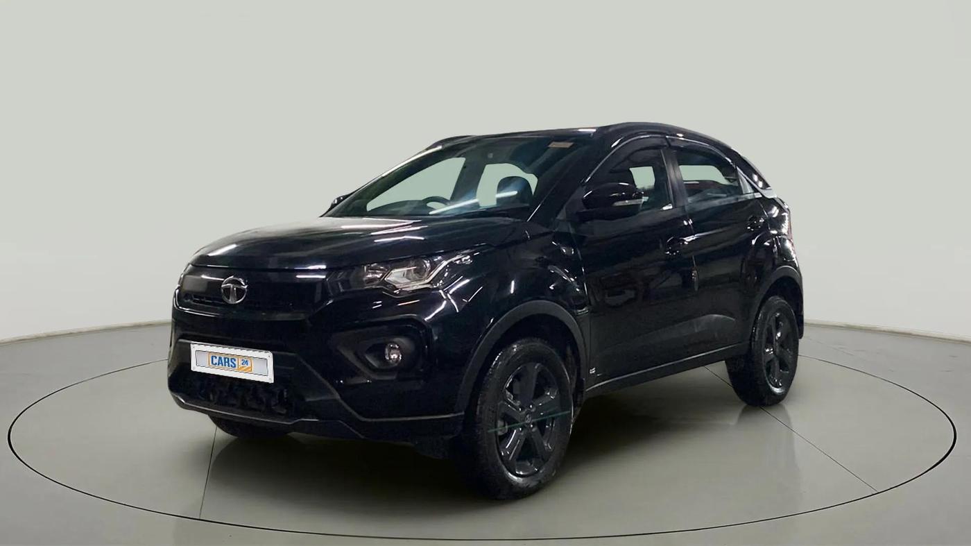 2023 Tata NEXON XZA PLUS DIESEL DARK EDITION, Diesel, Automatic, 16,137 km, Left Front Diagonal