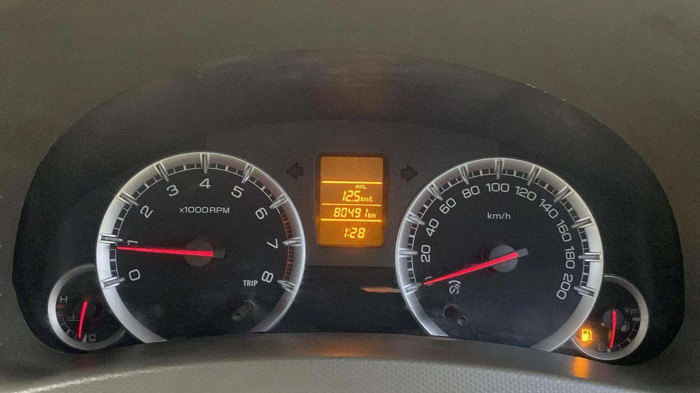 2017 Maruti Ertiga VXI, Petrol, Manual, 80,641 km, Odometer Image