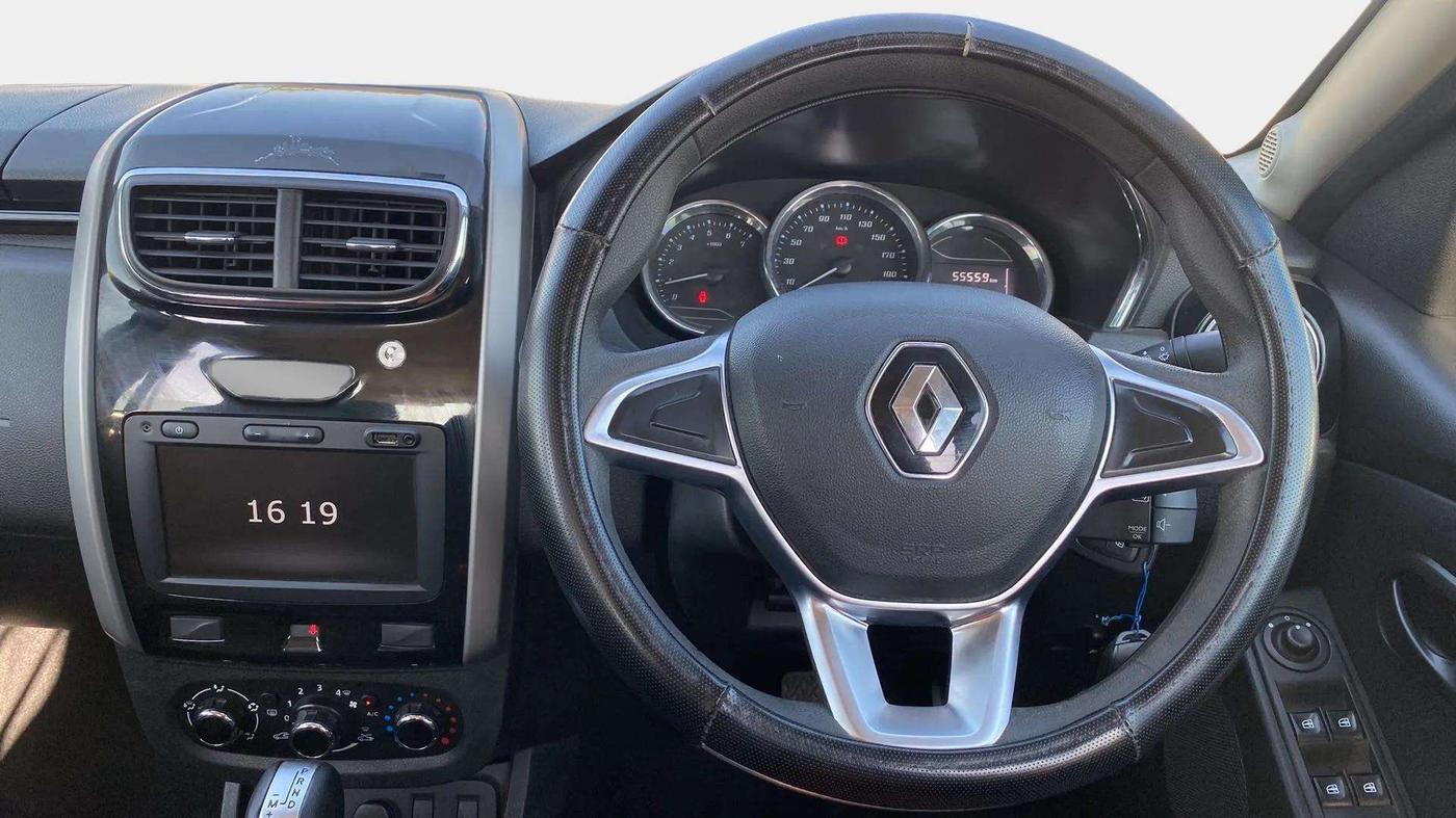 2019 Renault Duster RXS OPT CVT, Petrol, Automatic, 55,706 km, Steering Wheel Close Up