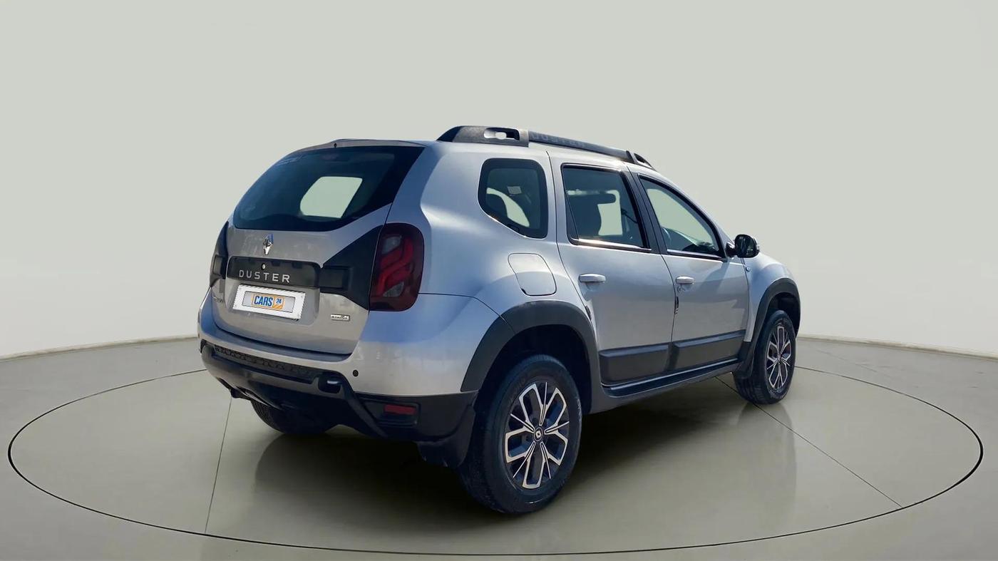 2019 Renault Duster RXS OPT CVT, Petrol, Automatic, 55,706 km, Right Back Diagonal