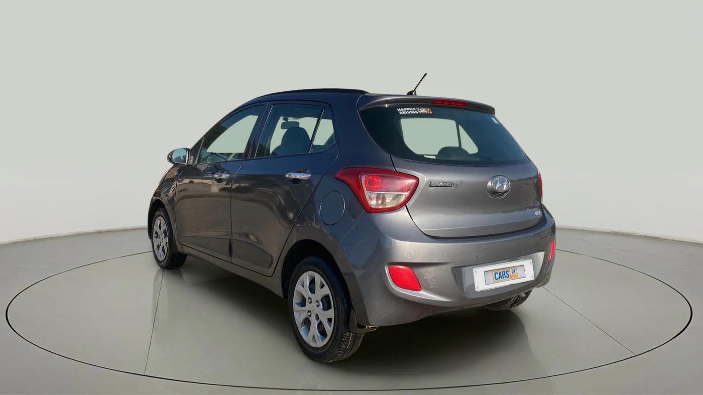 2013 Hyundai Grand i10 SPORTZ 1.2 KAPPA VTVT, Petrol, Manual, 69,543 km, Left Back Diagonal