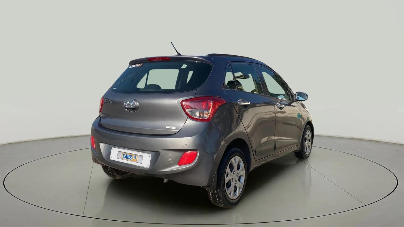 2013 Hyundai Grand i10 SPORTZ 1.2 KAPPA VTVT, Petrol, Manual, 69,543 km, Right Back Diagonal