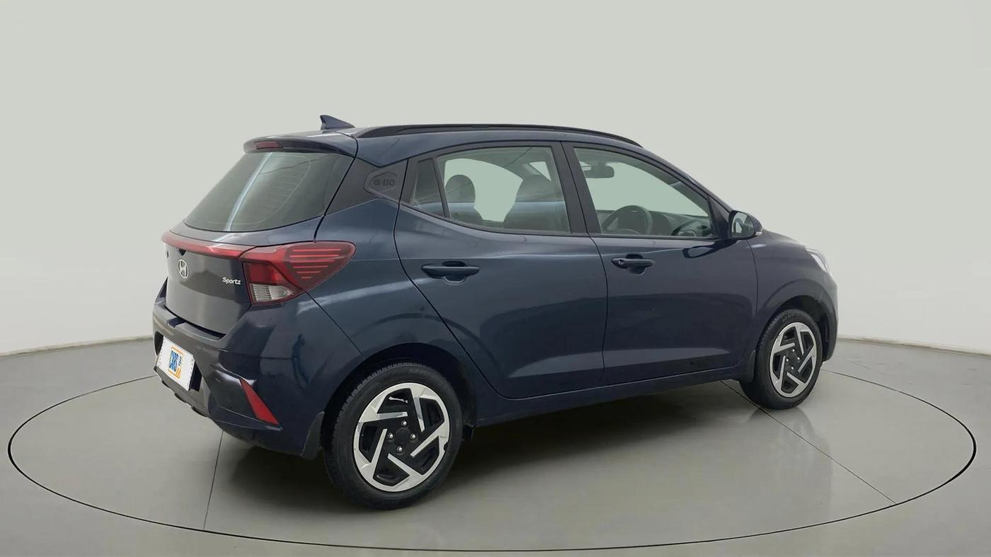 2023 Hyundai GRAND I10 NIOS SPORTZ 1.2 KAPPA VTVT, Petrol, Manual, 21,734 km, Right Back Diagonal