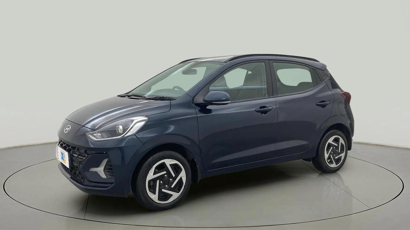 2023 Hyundai GRAND I10 NIOS SPORTZ 1.2 KAPPA VTVT, Petrol, Manual, 21,734 km, Left Front Diagonal