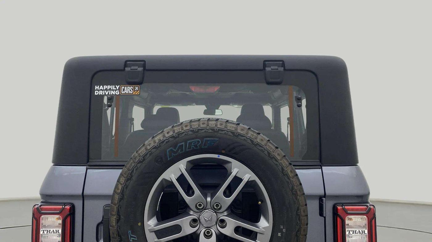 2024 Mahindra Thar LX D AT 4WD HT, Diesel, Automatic, 5,691 km, Rear Windshield
