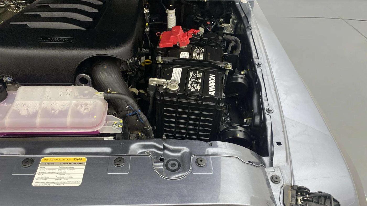 2024 Mahindra Thar LX D AT 4WD HT, Diesel, Automatic, 5,691 km, Engine View - Left