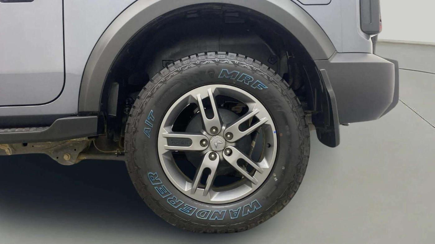 2024 Mahindra Thar LX D AT 4WD HT, Diesel, Automatic, 5,691 km, Left Rear Wheel