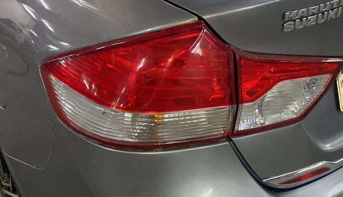 2017 Maruti Ciaz VXI+, Petrol, Manual, 60,145 km, Left tail light - < 2 inches,no. = 2