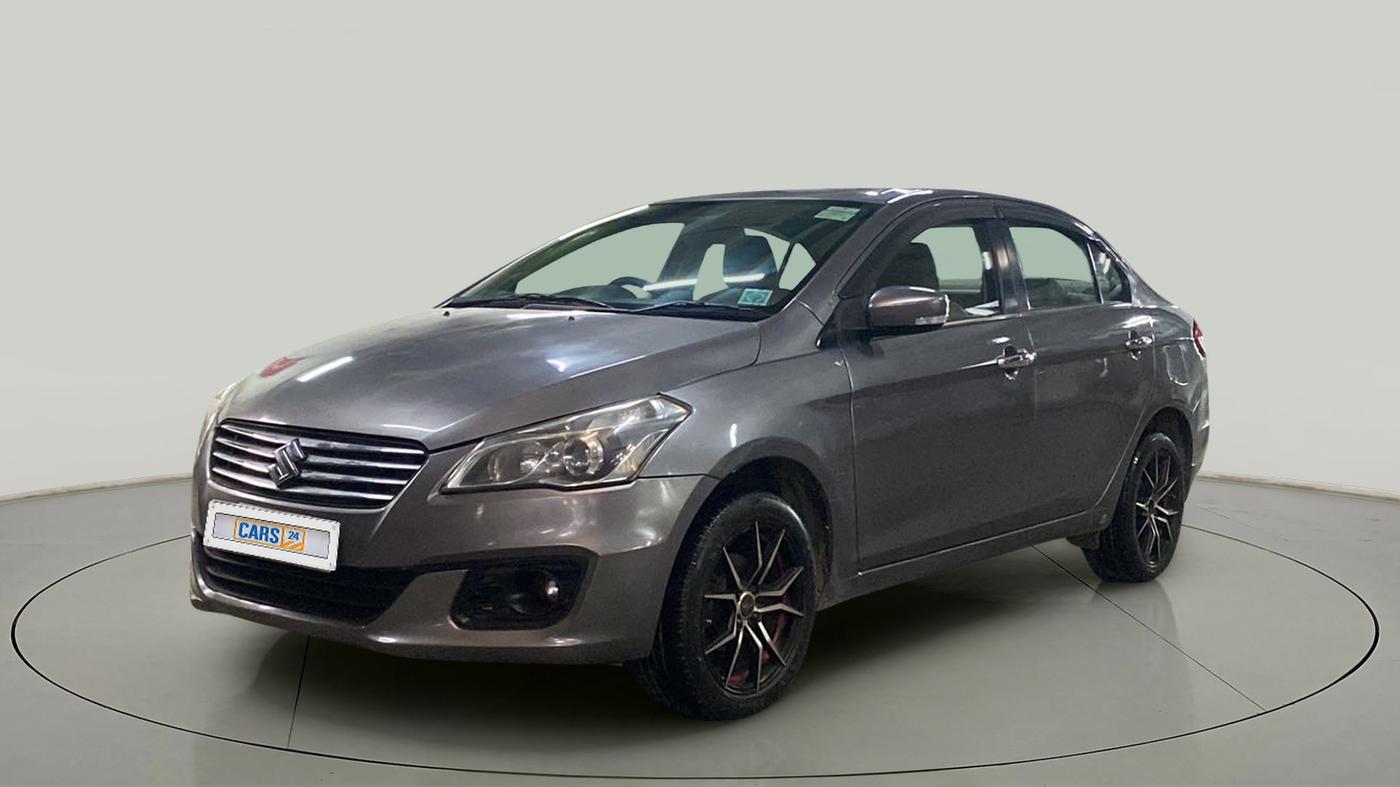 2017 Maruti Ciaz VXI+, Petrol, Manual, 60,197 km, Left Front Diagonal