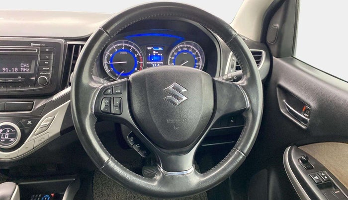2016 Maruti Baleno ZETA CVT PETROL 1.2, Petrol, Automatic, 72,033 km, Steering Wheel Close Up
