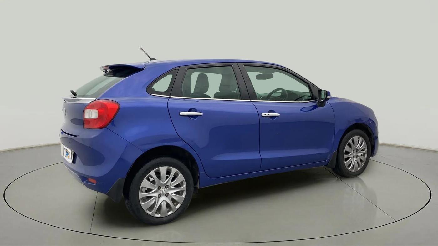 2016 Maruti Baleno ZETA CVT PETROL 1.2, Petrol, Automatic, 72,033 km, Right Back Diagonal