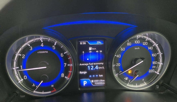 2016 Maruti Baleno ZETA CVT PETROL 1.2, Petrol, Automatic, 72,033 km, Odometer Image