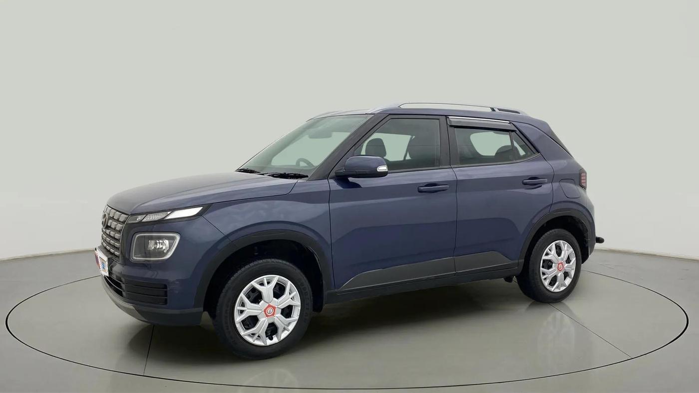 2022 Hyundai VENUE S(O) 1.2, Petrol, Manual, 27,415 km, Left Front Diagonal