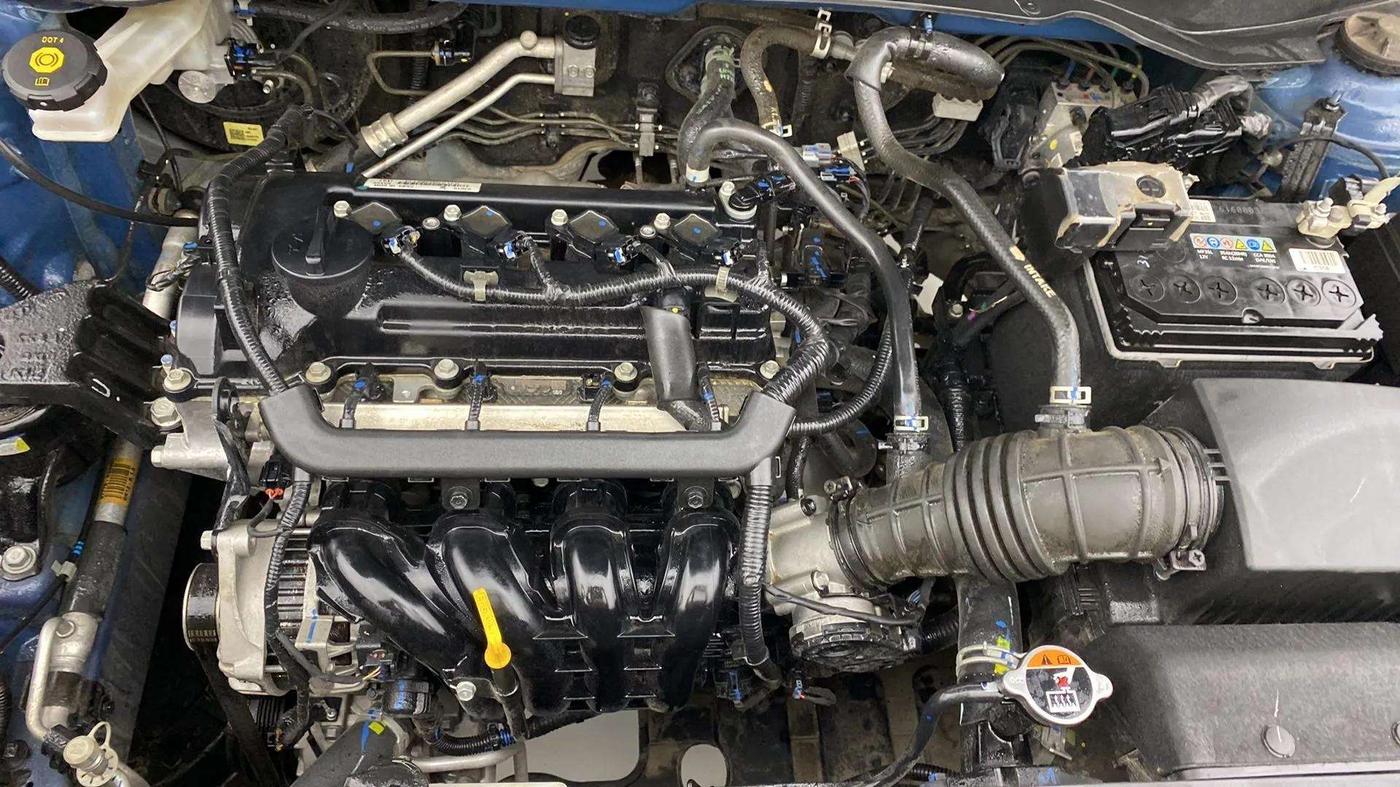 2022 Hyundai VENUE S(O) 1.2, Petrol, Manual, 27,415 km, Engine View