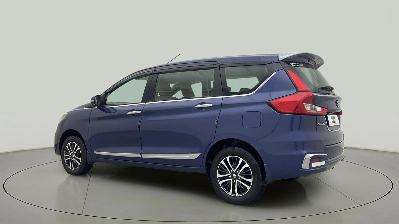 2023 Maruti Ertiga ZXI+ SHVS, Petrol, Manual, 14,717 km, Left Back Diagonal