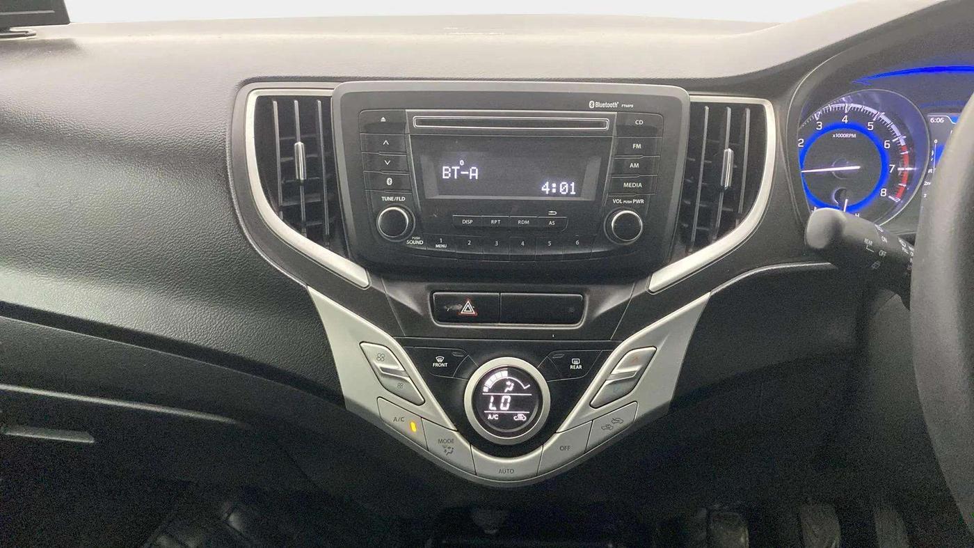 2017 Maruti Baleno ZETA PETROL 1.2, Petrol, Manual, 50,068 km, Air Conditioner