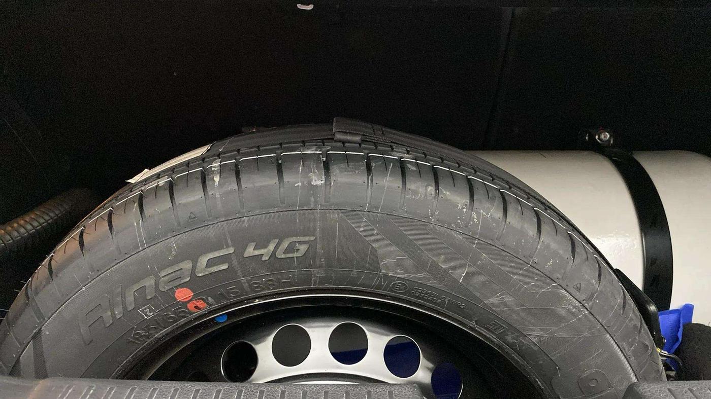 2023 Maruti Baleno  ZETA CNG 1.2L, CNG, Manual, 17,480 km, Spare Tyre