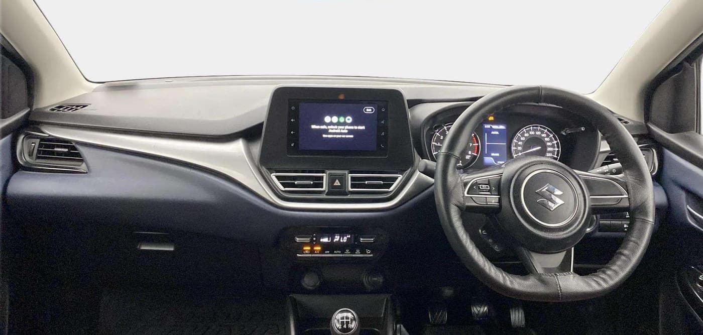 2023 Maruti Baleno  ZETA CNG 1.2L, CNG, Manual, 17,480 km, Dashboard