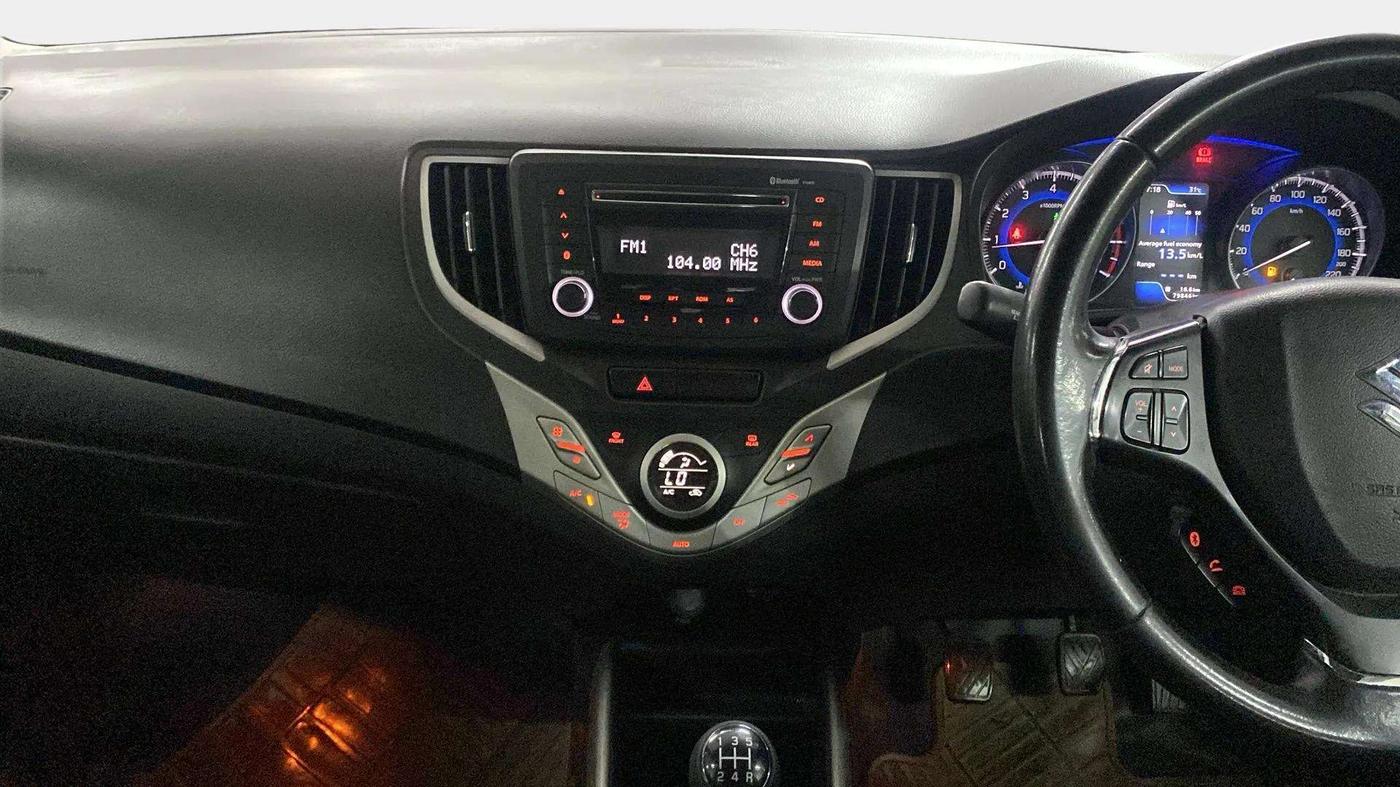 2016 Maruti Baleno ZETA PETROL 1.2, Petrol, Manual, 79,855 km, Air Conditioner