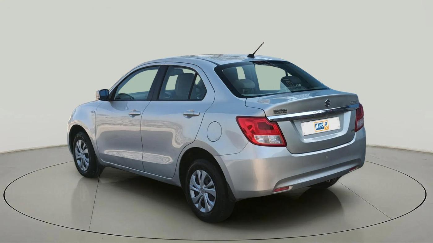 2017 Maruti Dzire VDI, Diesel, Manual, 1,02,066 km, Left Back Diagonal