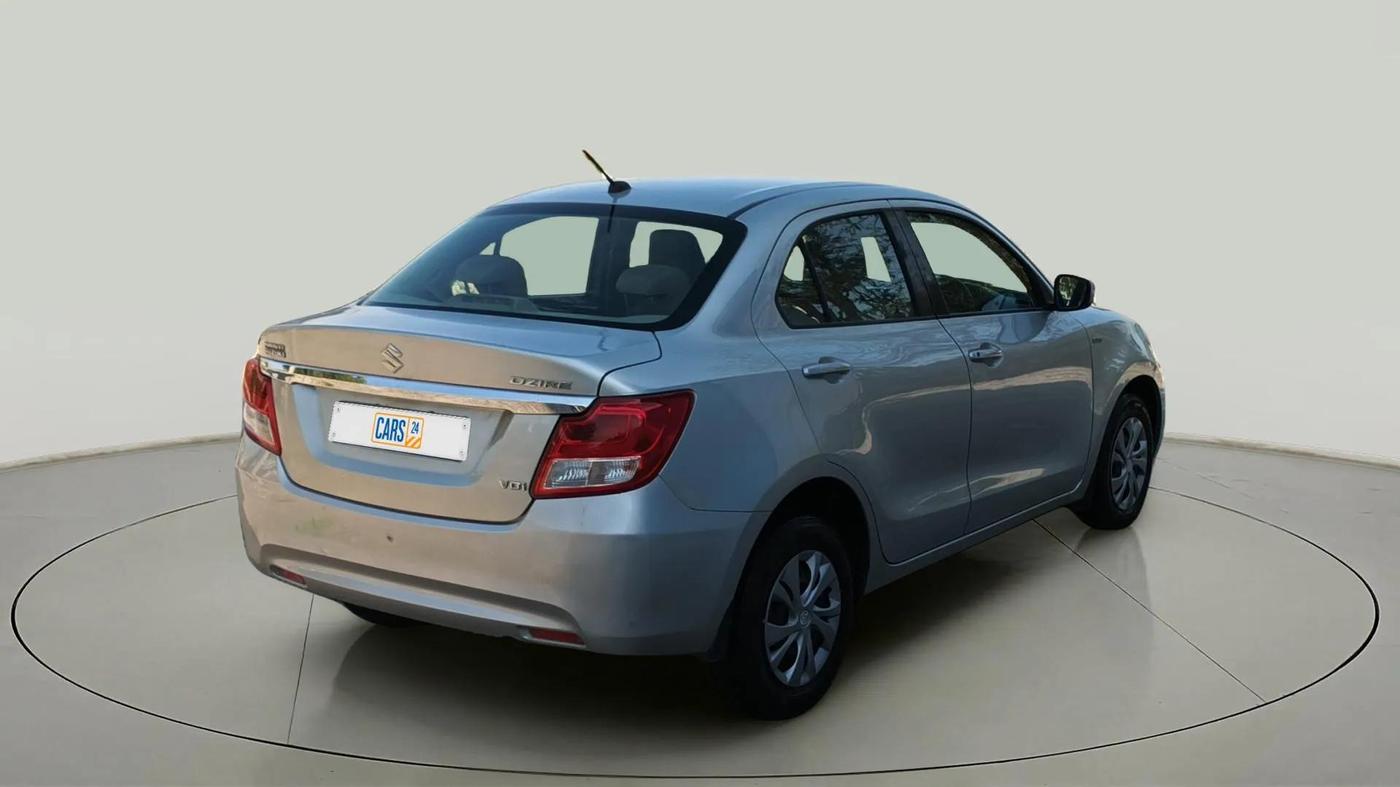 2017 Maruti Dzire VDI, Diesel, Manual, 1,02,066 km, Right Back Diagonal