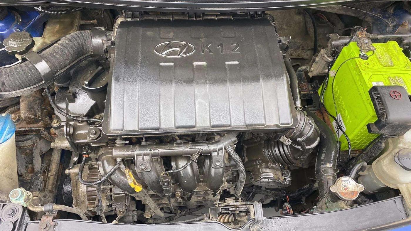 2014 Hyundai Xcent BASE 1.2, Petrol, Manual, 88,199 km, Engine View