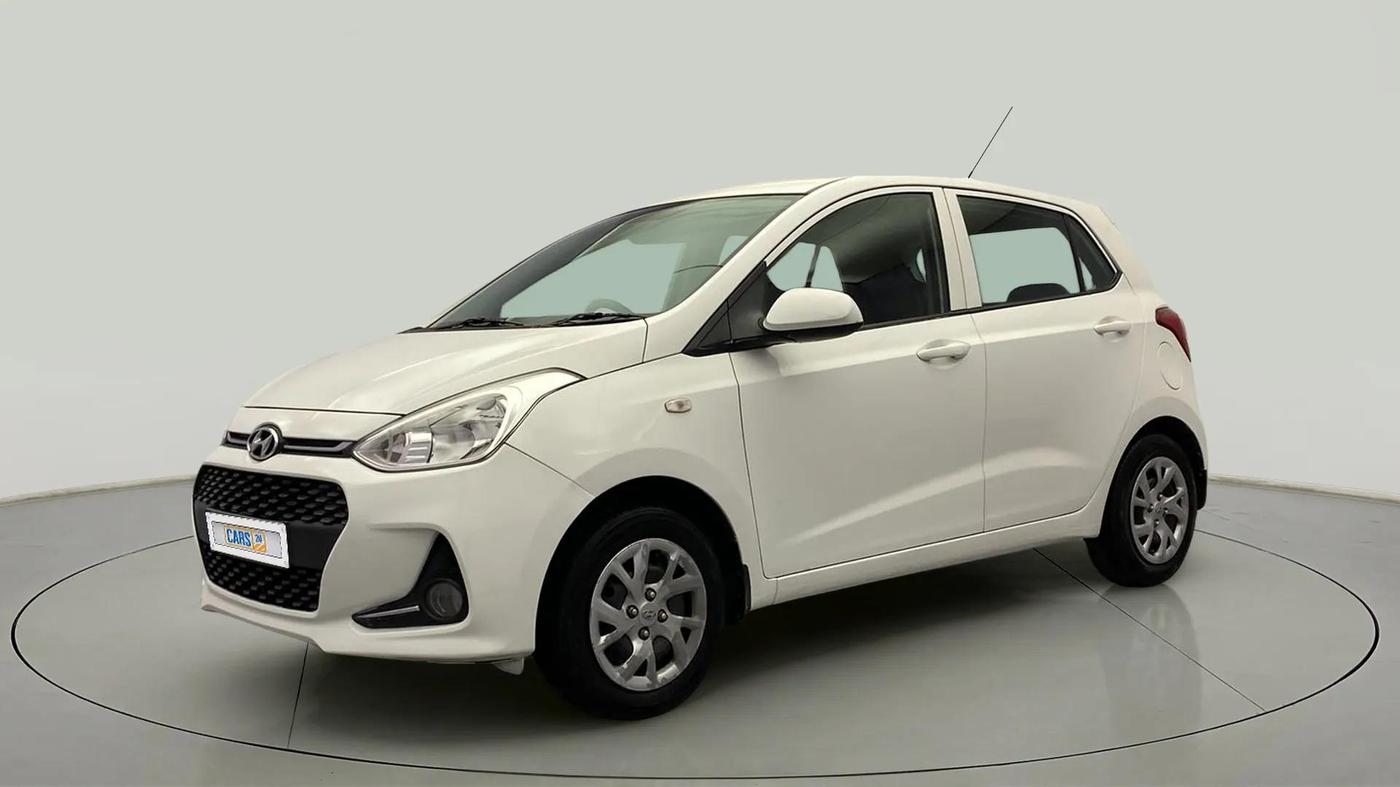 2017 Hyundai Grand i10 MAGNA 1.2 KAPPA VTVT, CNG, Manual, 89,623 km, Left Front Diagonal