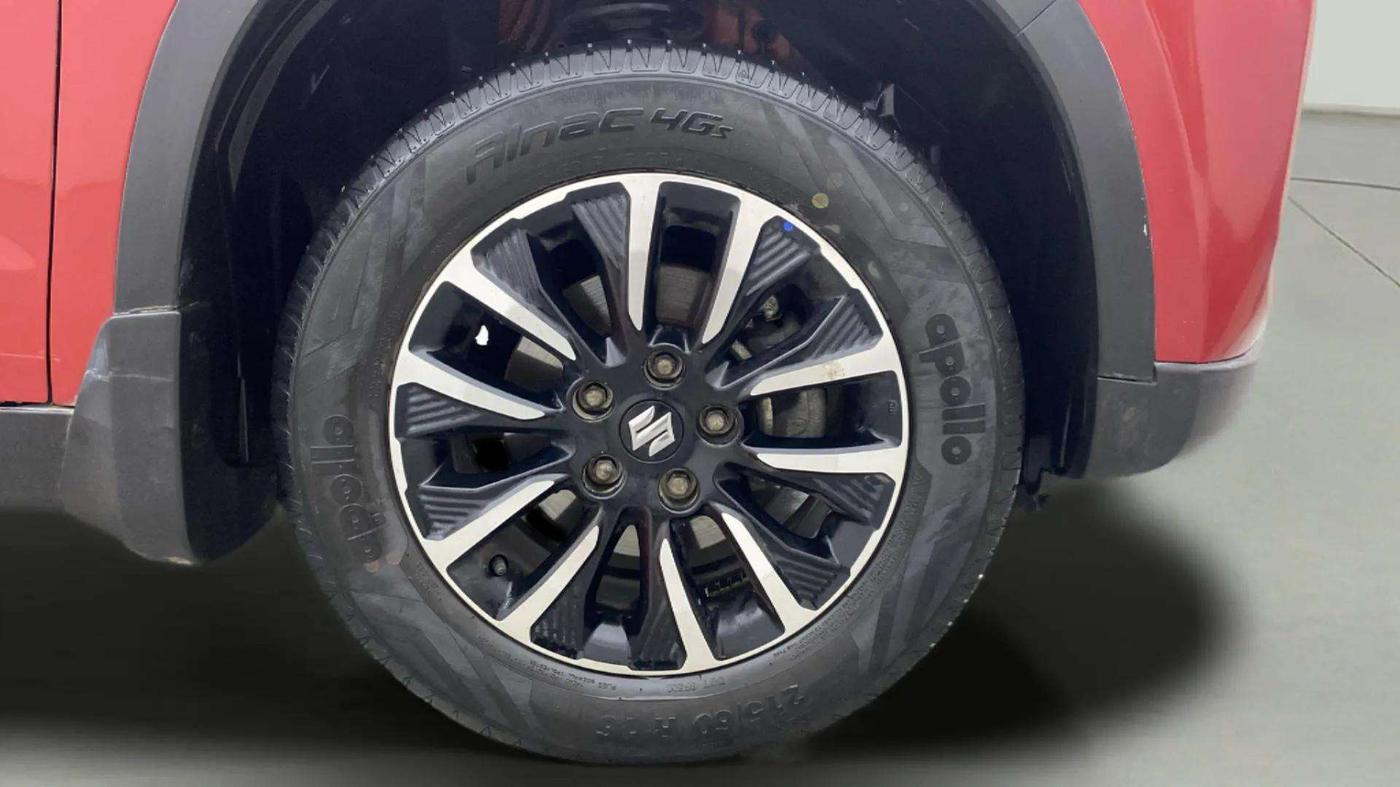 2020 Maruti Vitara Brezza ZXI PLUS AT DUAL TONE SHVS, Petrol, Automatic, 43,240 km, Right Front Wheel