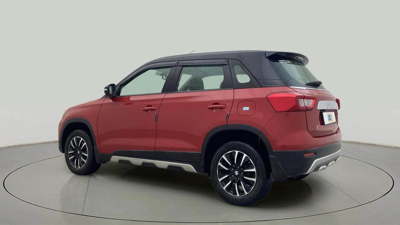 2020 Maruti Vitara Brezza ZXI PLUS AT DUAL TONE SHVS, Petrol, Automatic, 43,240 km, Left Back Diagonal
