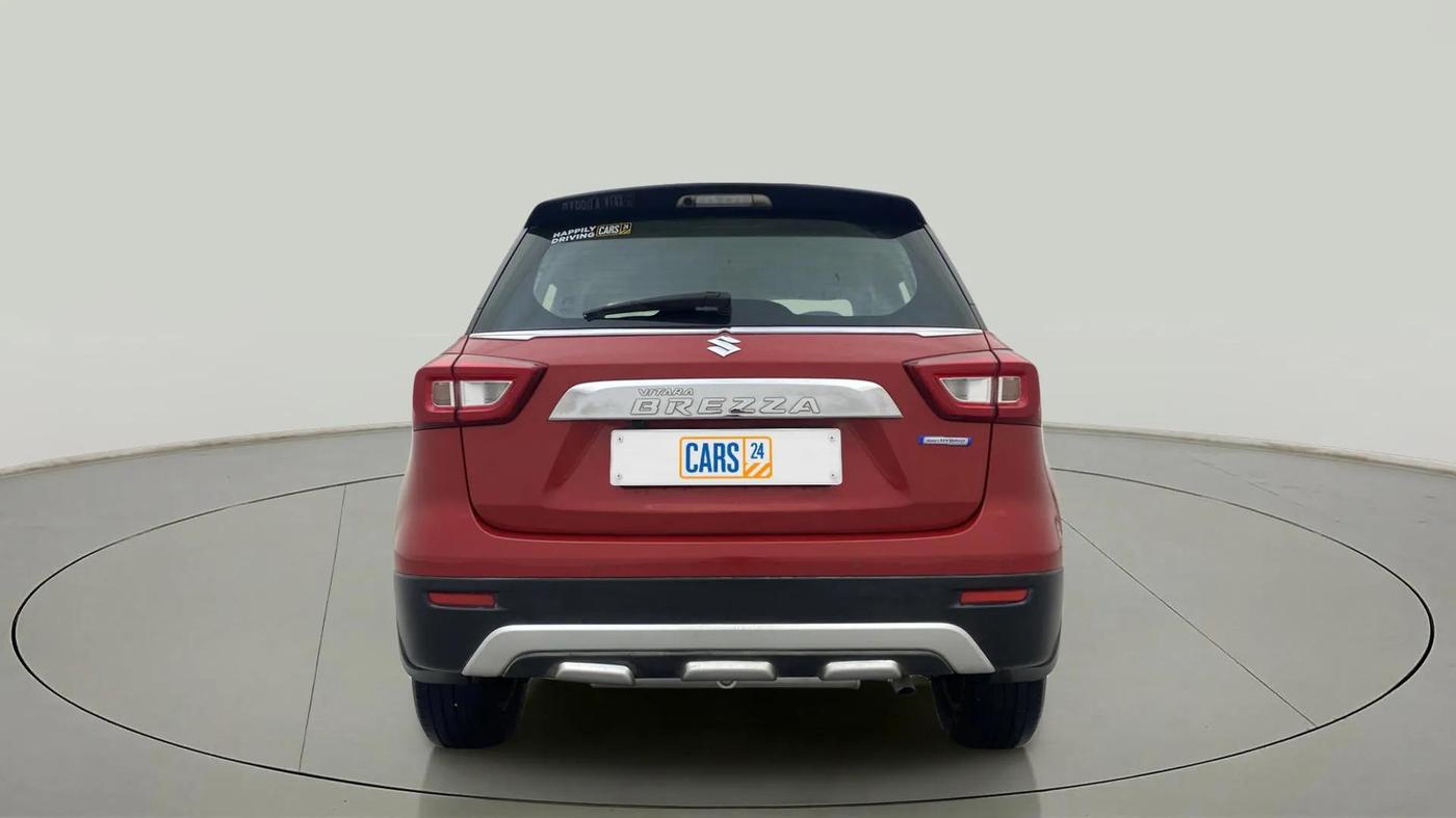 2020 Maruti Vitara Brezza ZXI PLUS AT DUAL TONE SHVS, Petrol, Automatic, 43,240 km, Back/Rear