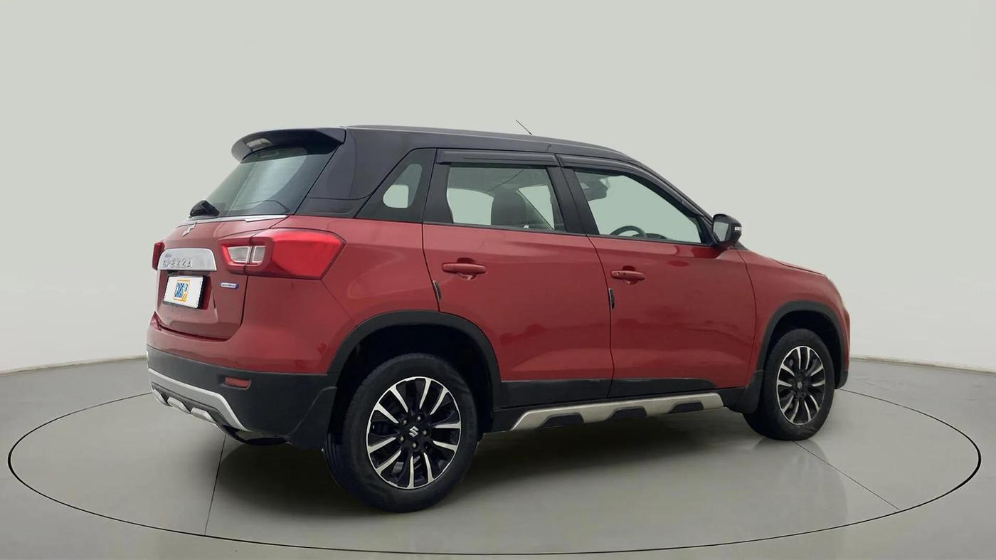2020 Maruti Vitara Brezza ZXI PLUS AT DUAL TONE SHVS, Petrol, Automatic, 43,240 km, Right Back Diagonal