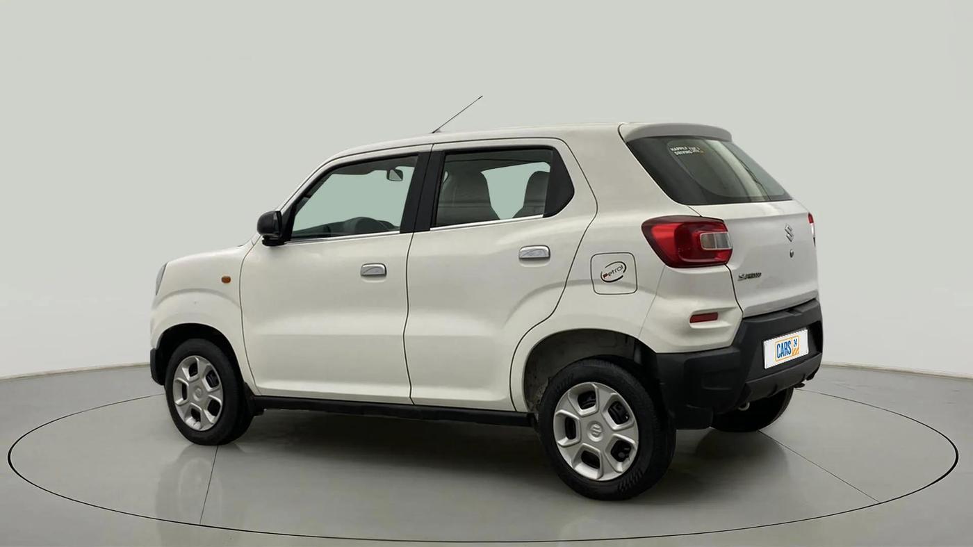 2020 Maruti S PRESSO VXI CNG, CNG, Manual, 34,705 km, Left Back Diagonal