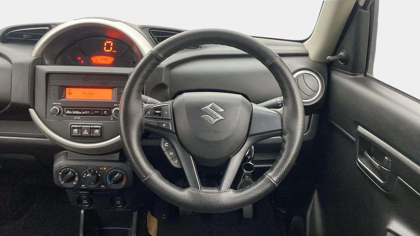 2020 Maruti S PRESSO VXI+, Petrol, Manual, 13,338 km, Steering Wheel Close Up