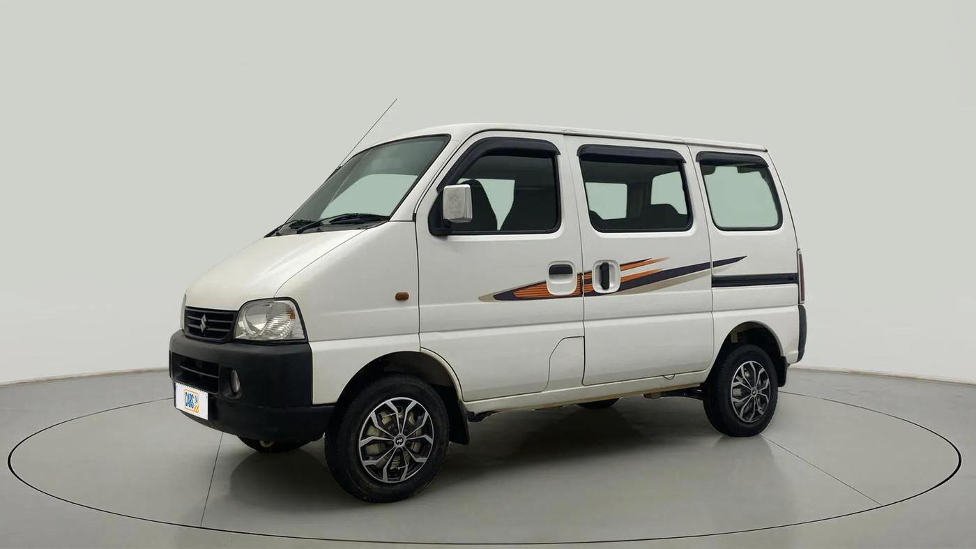 2017 Maruti Eeco 5 STR WITH A/C+HTR, Petrol, Manual, 74,196 km, Left Front Diagonal