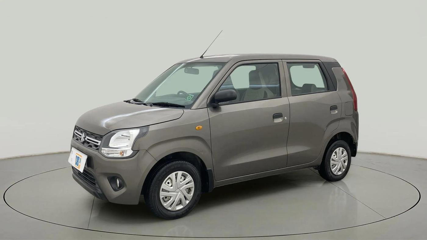 2020 Maruti New Wagon-R LXI CNG 1.0, CNG, Manual, 36,624 km, Left Front Diagonal